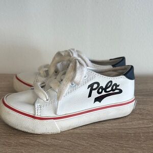 Ralph Lauren Polo Kids' Fantor III Script sneakers Leather 8